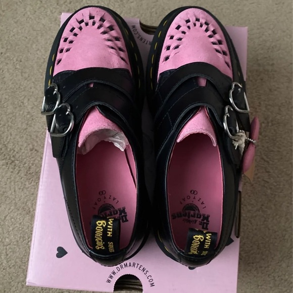 ❌SOLD❌ NWT Dr. Martens x Lazy Oaf Heart Creepers - Picture 5 of 7